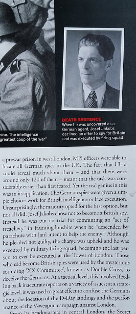 BBC History Magazine - The Secret History of Spies - portion of p. 61