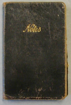 Black notebook - National Archives  (KV 2/27) (Photo copyright G.K. Jakobs)