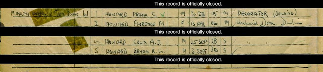 1939 National Registration - East Barnet, Hertfordshire - Florence Howard