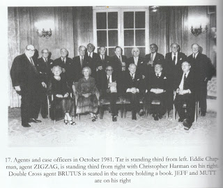 Figure 17 from Gentleman Spymaster by George Elliott (2011) Surviving double-cross agents and their case officers October 1981