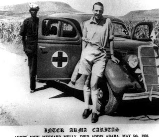 Dr. John Melly, leader of the British Red Cross expedition  to Ethiopia  (British Red Cross Museum & Archives)