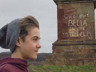 Alex Merrill and the Wychbury Obelisk (from Andrew Spark website)