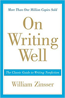 On Writing Well William Zinsser (from Amazon)