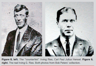 Figures 8 and 9 from page 20 of the 2014 edition of The Journal - the New England Journal of Photographic History. Richard William Batty and Right - Samuel James Harris