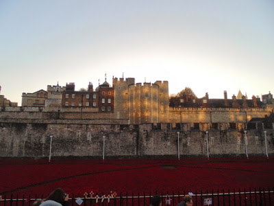 Tower of London poppy display (Copyright G.K. Jakobs)