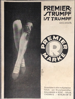 Rollmann & Rose, stockings ad (from ebay)
