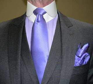 Detachable collar with tie and shirt