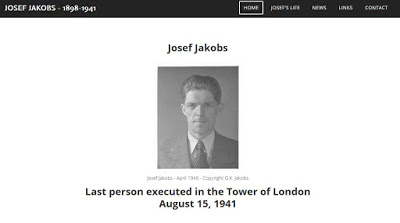 New and improved home page for Josef Jakobs website - coming soon