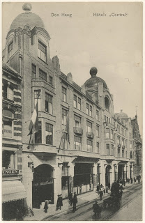 Hotel Central - The Hague - circa 1915  (From Haags Historische Museum site)