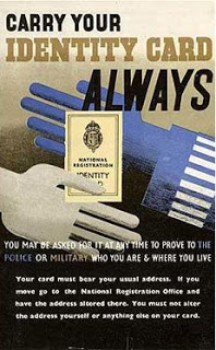 Carry your Identity Card Always (poster from wartime Britain)