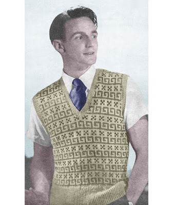 1940s woolen pullover