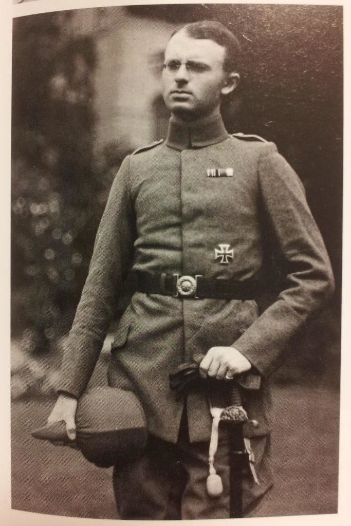 William Edward Hinchley Cooke in an Imperial German Army uniform - ready to pose as a German in a P.O.W. camp.
(From Defence of the Realm by Christopher Andrew)