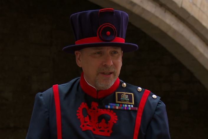 Combat Dealers - Yeoman Warder Andrew "Shady" Lane. Joined the Yeoman Warders in 2008 after serving with the Rifles.