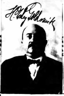 An image of Herman Ely Goldsmith ca. 1920 - from his US Passport application.